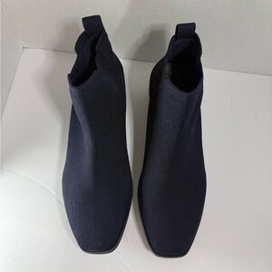 Vivaia Navy Ankle Boots
